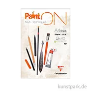 Artikelbild des Artikels “Clairefontaine Paint'ON Papier, 250 g DIN A4 (40 Blatt)“