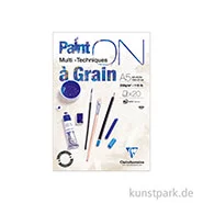 Artikelbild des Artikels “Clairefontaine Paint'ON Papier à Grain, Rau, 250 g DIN A5 (20 Blatt)“