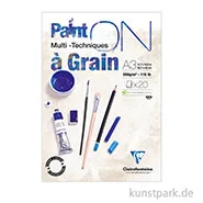 Artikelbild des Artikels “Clairefontaine Paint'ON Papier à Grain, Rau, 250 g “