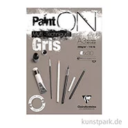 Artikelbild des Artikels “Clairefontaine Paint'ON Papier - Gris, 250 g, 20 Blatt “