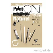 Artikelbild des Artikels “Clairefontaine Paint'ON Papier - Naturel, 250 g, 30 Blatt DIN A3“