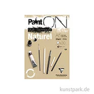 Artikelbild des Artikels “Clairefontaine Paint'ON Papier - Naturel, 250 g, 30 Blatt DIN A5“