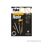 Artikelbild des Artikels “Clairefontaine Paint'ON Papier - Noir, 250 g, 20 Blatt DIN A5“