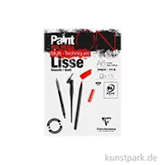 Artikelbild des Artikels “Clairefontaine Paint'ON Papier Lisse, Glatt, 250g DIN A6 (15 Blatt)“