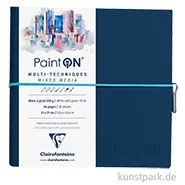 Artikelbild des Artikels “Clairefontaine Paint'ON Buch - 32 Blatt, Gekörnt, 250 g/m², 19 x 19 cm “