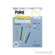 Artikelbild des Artikels “Clairefontaine Paint'ON Papier - Denim, 250g, 15 Blatt DIN A5“