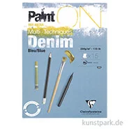 Artikelbild des Artikels “Clairefontaine Paint'ON Papier - Denim, 250g, 15 Blatt “