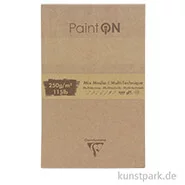 Artikelbild des Artikels “Clairefontaine Paint'ON Zeichenpapier MIX, 250 g, 50 Blatt 22,9 x 30,5 cm“