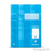 Artikelbild des Artikels “Clairefontaine Schulheft DIN A4, 16 Blatt, 90g, Lin. 21, liniert ohne Rand “