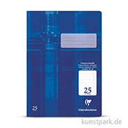 Artikelbild des Artikels “Clairefontaine Schulheft DIN A4, 16 Blatt, 90g, Lin. 25, liniert mit Rand “