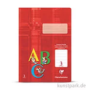Artikelbild des Artikels “Clairefontaine Schulheft DIN A4, 16 Blatt, 90g, Lin. 3, liniert “