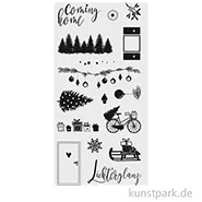 Artikelbild des Artikels “Clear Stamps - Coming Home, 97 x 205 mm, 16 Motive “