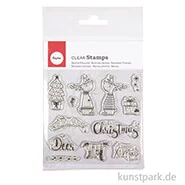 Artikelbild des Artikels “Clear Stamps - Rentierfreunde, 102,5 x 97 mm, 12 Motive “