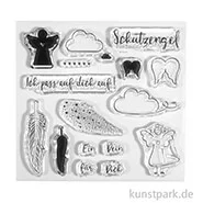 Artikelbild des Artikels “Clear Stamps - Schutzengel, 102,5 x 97 mm, 16 Motive “