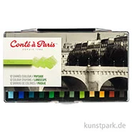 Artikelbild des Artikels “Conte Carres-Kreiden - 12er LANDSCHAFT Sortiment “