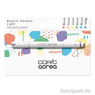Artikelbild des Artikels “COPIC acrea Paint Marker Set, Light, 6 Stück “