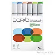 Artikelbild des Artikels “COPIC Sketch Set - Earth Essentials, 6 Marker “