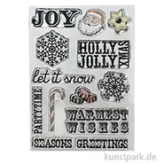 Artikelbild des Artikels “CraftEmotions Clear Stamps - Christmas Sprüche, DIN A6 “