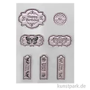 Artikelbild des Artikels “CraftEmotions Clear Stamps - Etiketten, DIN A6 “