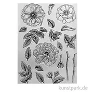 Artikelbild des Artikels “CraftEmotions Clear Stamps - Rosen und Zweige, DIN A5 “