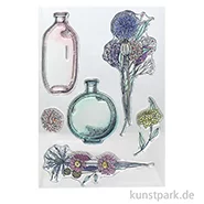 Artikelbild des Artikels “CraftEmotions Clear Stamps - Trockenblumen Vasen, DIN A6 “