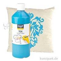 Artikelbild des Artikels “Creall TEX Stoffmalfarbe 500 ml | Türkis“