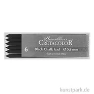 Artikelbild des Artikels “Cretacolor 5,6 mm Minen - Schwarzkreide, Black Chalk Lead, 6 Stück “