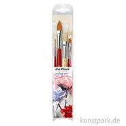 Artikelbild des Artikels “da Vinci Aquarellpinsel Set mit 4 Pinseln - Mal mit Sabine “