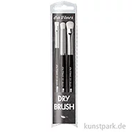 Artikelbild des Artikels “da Vinci - Dry Brush Set mit 3 Pinseln für Miniaturmalerei “