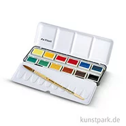 Artikelbild des Artikels “da Vinci Leonardo Aquarellkasten mit 12 ganzen Näpfchen & Pinsel “