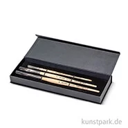 Artikelbild des Artikels “da Vinci - PETIT GRIS Aquarellpinselset in Geschenkbox mit drei Pinseln “