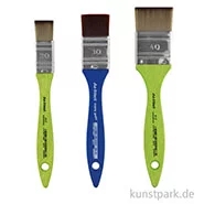 Artikelbild des Artikels “da Vinci Pinselset breite Pinsel 3 Synthetikpinsel “