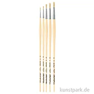 Artikelbild des Artikels “da Vinci SYNTHETIC BRISTLE Set mit 5 runden Borstpinseln “