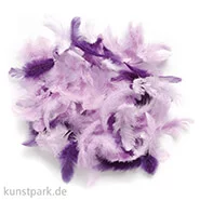 Artikelbild des Artikels “Deco-Federn - Lila, 10g sortiert “