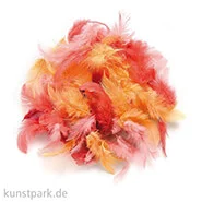 Artikelbild des Artikels “Deco-Federn - Rot, 10g sortiert “