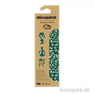 Artikelbild des Artikels “DECOPATCH Papier 938 Blumen Gold-Grün, 3 Stück “