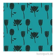 Artikelbild des Artikels “DECOPATCH Papier 758 Blumen Türkis, 3 Stück “