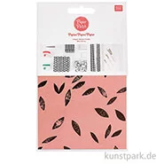 Artikelbild des Artikels “Decoupage Papier - Blätter Koralle, 3 Stück “