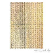 Artikelbild des Artikels “Decoupage Papier - Metallisch Gold Punkte, 3 Stück “