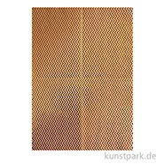 Artikelbild des Artikels “Decoupage Papier - Metallisch Gold Zickzack, 3 Stück “
