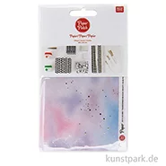 Artikelbild des Artikels “Decoupage Papier - Transformation Blau-Violett, 3 Stück “