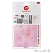 Artikelbild des Artikels “Decoupage Papier - Transformation Rosa-Violett, 3 Stück “