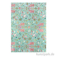 Artikelbild des Artikels “Decoupage Papier - Wonderland Mint, 3 Stück “