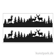 Artikelbild des Artikels “Deko-Abziehmotive - Waldesruh, 2 Bogen “