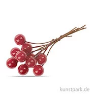 Artikelbild des Artikels “Deko-Beeren am Draht 9 mm - rot, 2 Bund “