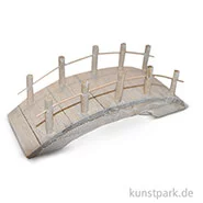 Artikelbild des Artikels “Deko-Holz-Brücke, flach, 10x4x4,5 cm, 1 Stück “