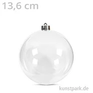 Artikelbild des Artikels “Weihnachtskugel aus Kunststoff, zweiteilig 13,6 cm“