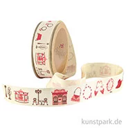 Artikelbild des Artikels “Dekoband - Schuhe, Spiegel und Hut, 20 mm x 5 m “