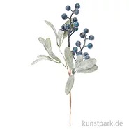 Artikelbild des Artikels “Dekozweig Beeren-Pick, Blau Grün, 23 cm “