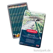 Artikelbild des Artikels “Derwent ARTISTS, 12 Farbstifte im Metalletui “